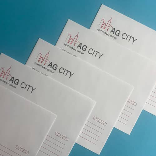 Друк конвертів з лого