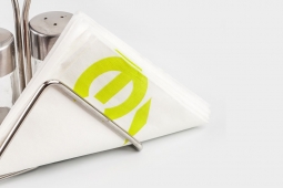 Печать логотипа на салфетках