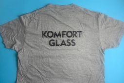 Нанесение логотипа на футболку