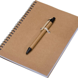 Еко-блокнот А5 Kentwood з кульковою ручкою