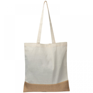 Сумка для покупок з бавовни і джуту
