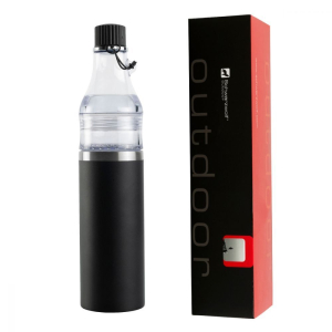 Термопляшка 4в1 DOMINIKA 400 мл, флакон з регульованою заваркою  600 мл