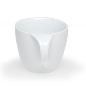 Чашка керамічна 'Сімона' 200 мл з блюдцем повністю глянцева