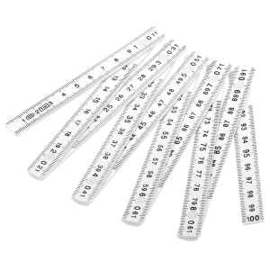 Линейка складная 1 м пластиковая